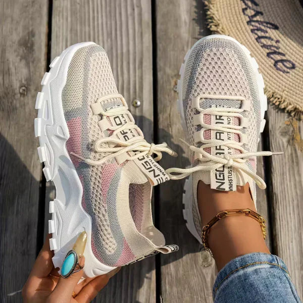 Oxel Wear | LÉVIA™ – Women's breathable trainers, long-lasting comfort