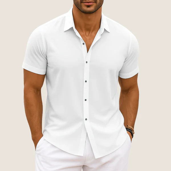 Oxel Wear Linen & Cotton Shirt – Relaxed Fit & Summer Comfort