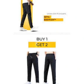 Monarch Wear - EasyFlex™ Unisex Slim Trousers [BUY 1, GET 2] - [PROMOTION]