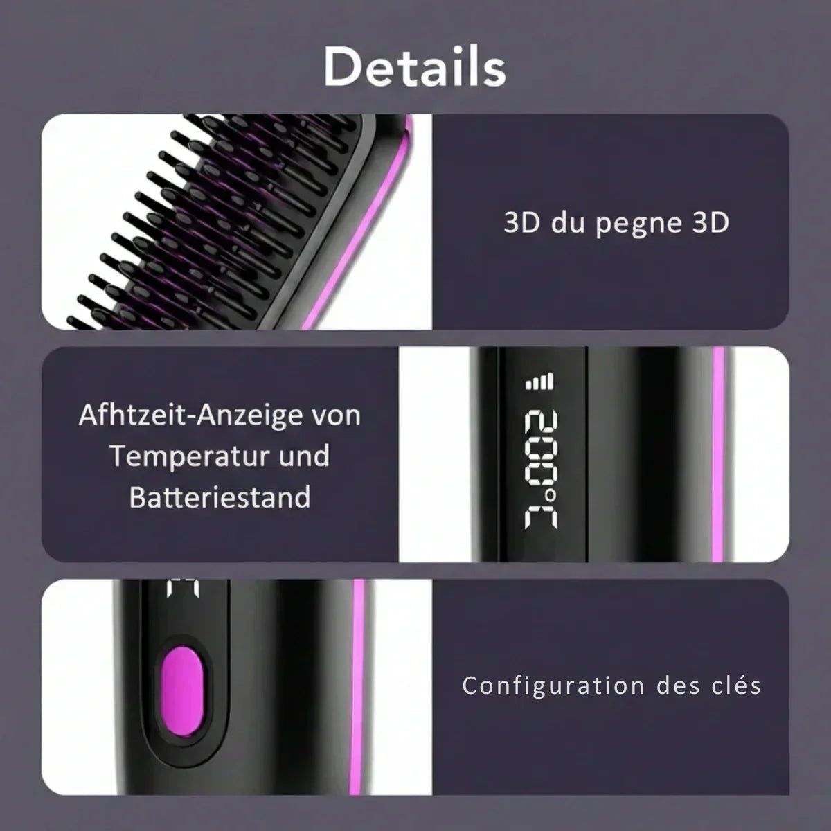 Oxel Wear | Styling Brush for Short Hair – VolumeLift™