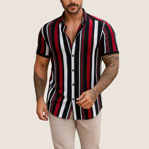 Oxel Wear Printed Shirt – Casual Summer Style