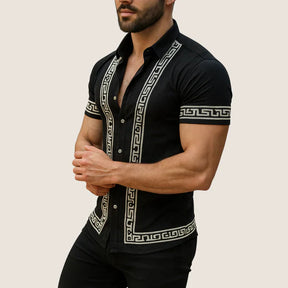 Oxel Wear Printed Shirt – Casual Summer Style