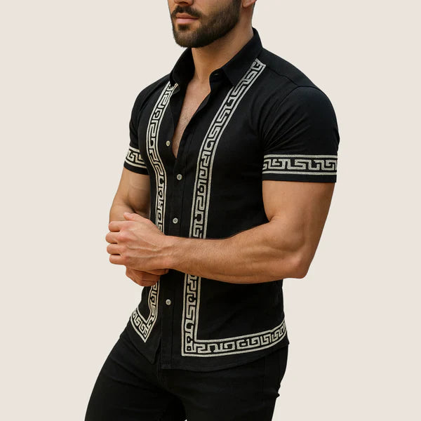 Oxel Wear Printed Shirt – Casual Summer Style