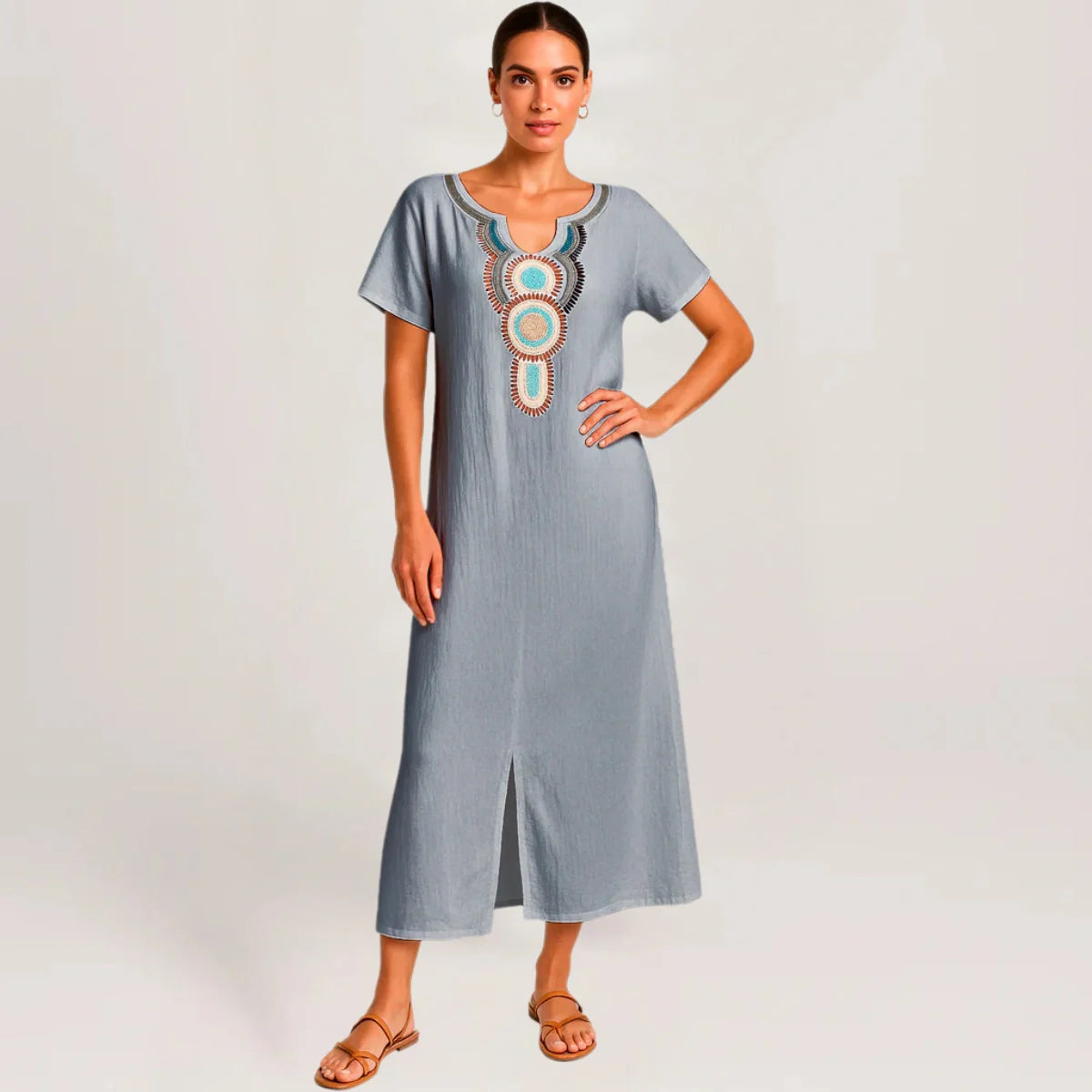 Samantha Maxi Dress – Casual Elegance
