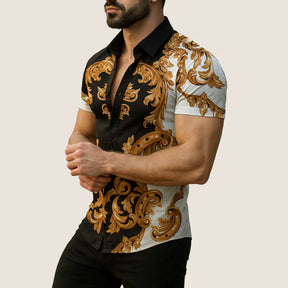 Oxel Wear Printed Shirt – Casual Summer Style