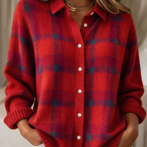 Oxel Wear™ | Cardigan Rétro Check™