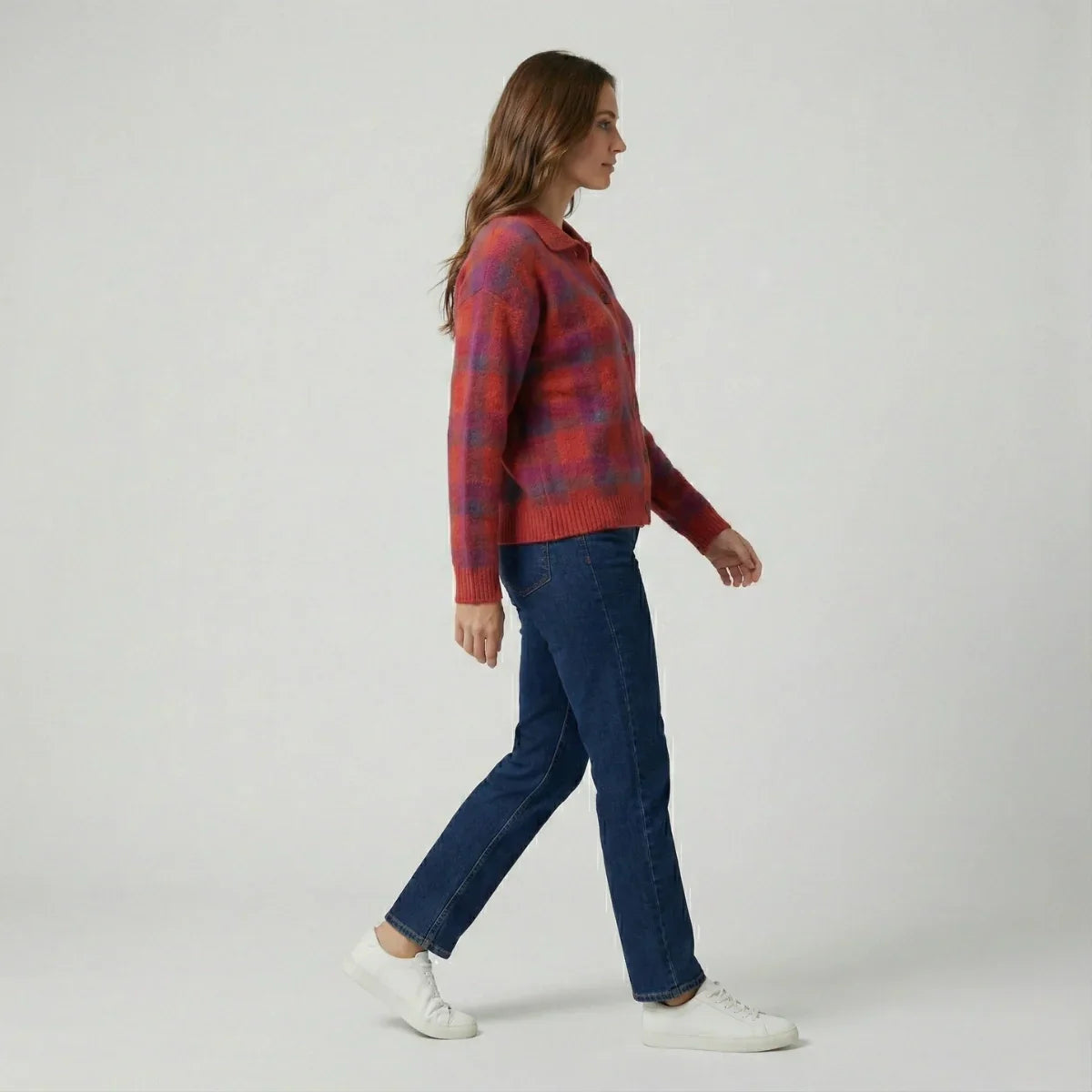 Oxel Wear™ | Cardigan Rétro Check™