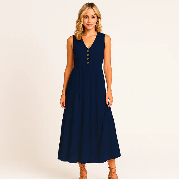 Oxel Annemarie Long Dress – Elegance & Versatility