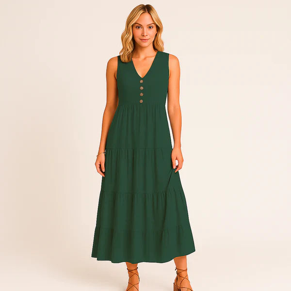 Oxel Annemarie Long Dress – Elegance & Versatility