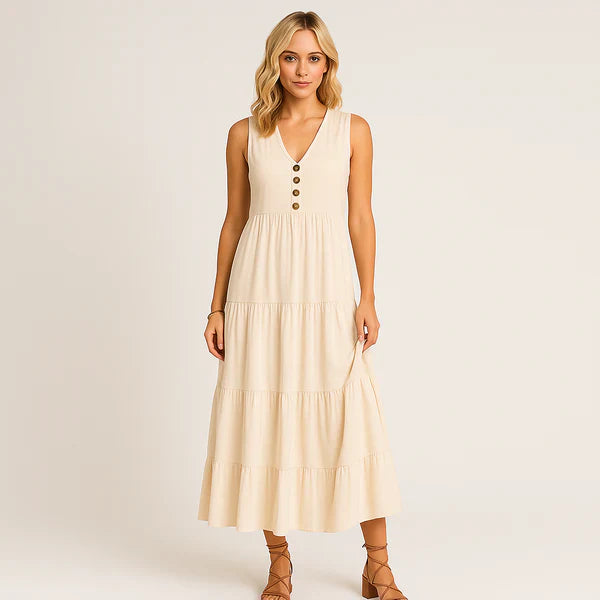 Oxel Annemarie Long Dress – Elegance & Versatility