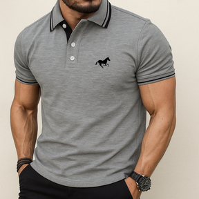 Oxel Wear – Men’s Polo with Contrasting Details