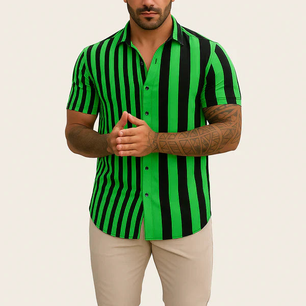Oxel Wear Printed Shirt – Casual Summer Style