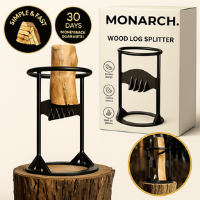 SafeSplit™ Wood Log Splitter – Safety, Power and Simplicity