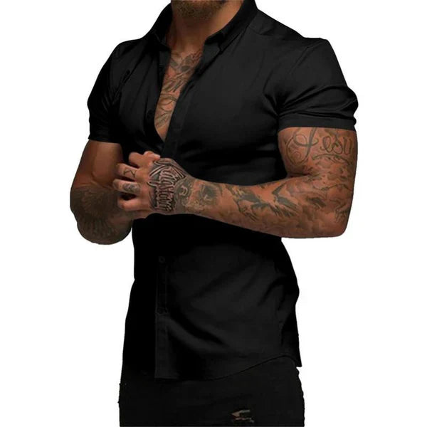 Slim EasyFit™ Shirt – Style and Comfort with 4D Stretch Technology