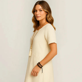Giulia Midi Dress – Casual Elegance for Every Occasion