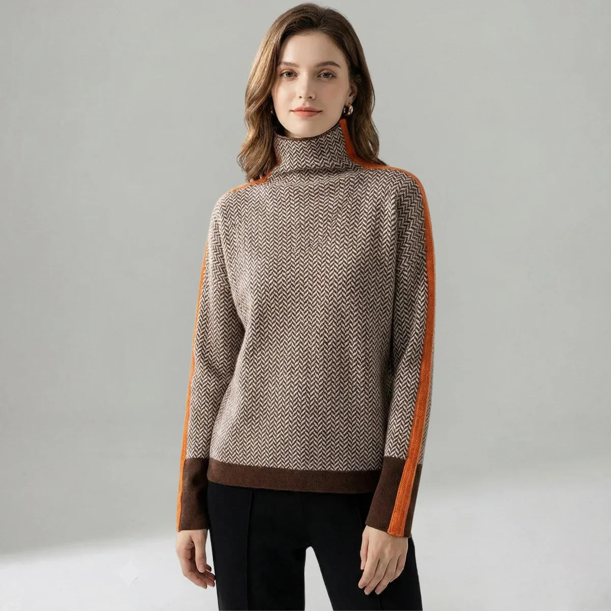 Oxel Wear™ | Clémence Roll Neck Jumper Signature™