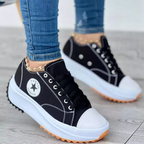 Monarch Wear - Kellyn Orthopedische Comfort Canvas Schoenen