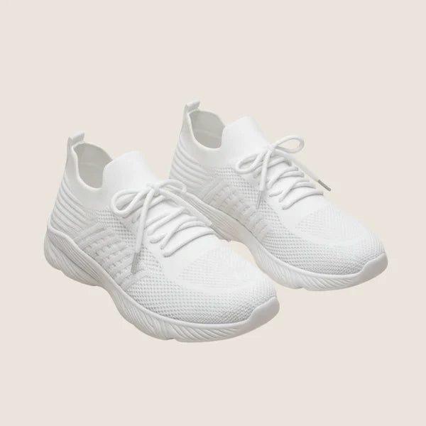 Oxel RespiraFlex Trainers – Breathable Mesh with Laces, EVA Sole