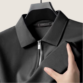 Oxel Wear – Men’s Zip Polo – Modern Style & Light Comfort
