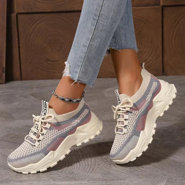 Oxel Wear | LÉVIA™ – Women's breathable trainers, long-lasting comfort