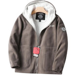Nordwell™ Men’s Hooded Jacket – Embroidered Winter Hoodie Jacket