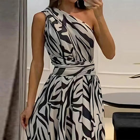 Mariana Maxi Dress – One-Shoulder, Backless & Front Split