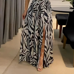 Mariana Maxi Dress – One-Shoulder, Backless & Front Split