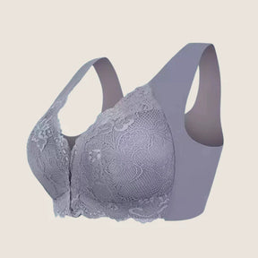 Oxel Wear – Sexy Lace Bra – Plus Size Comfort Push-Up with Front Closure