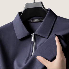 Oxel Wear – Men’s Zip Polo – Modern Style & Light Comfort