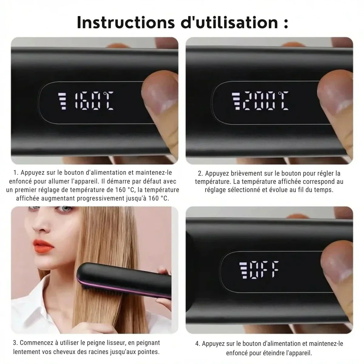Oxel Wear | Styling Brush for Short Hair – VolumeLift™
