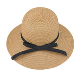 Arpoador Hat – Delicate, Elegant Straw Hat with Black Ribbon