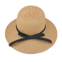 Arpoador Hat – Delicate, Elegant Straw Hat with Black Ribbon