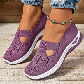 CloudWear™ – Ademend en Ultiem Comfortabele Orthopedische Sneakers voor Dames