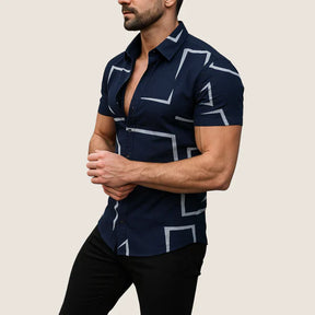 Oxel Wear Printed Shirt – Casual Summer Style