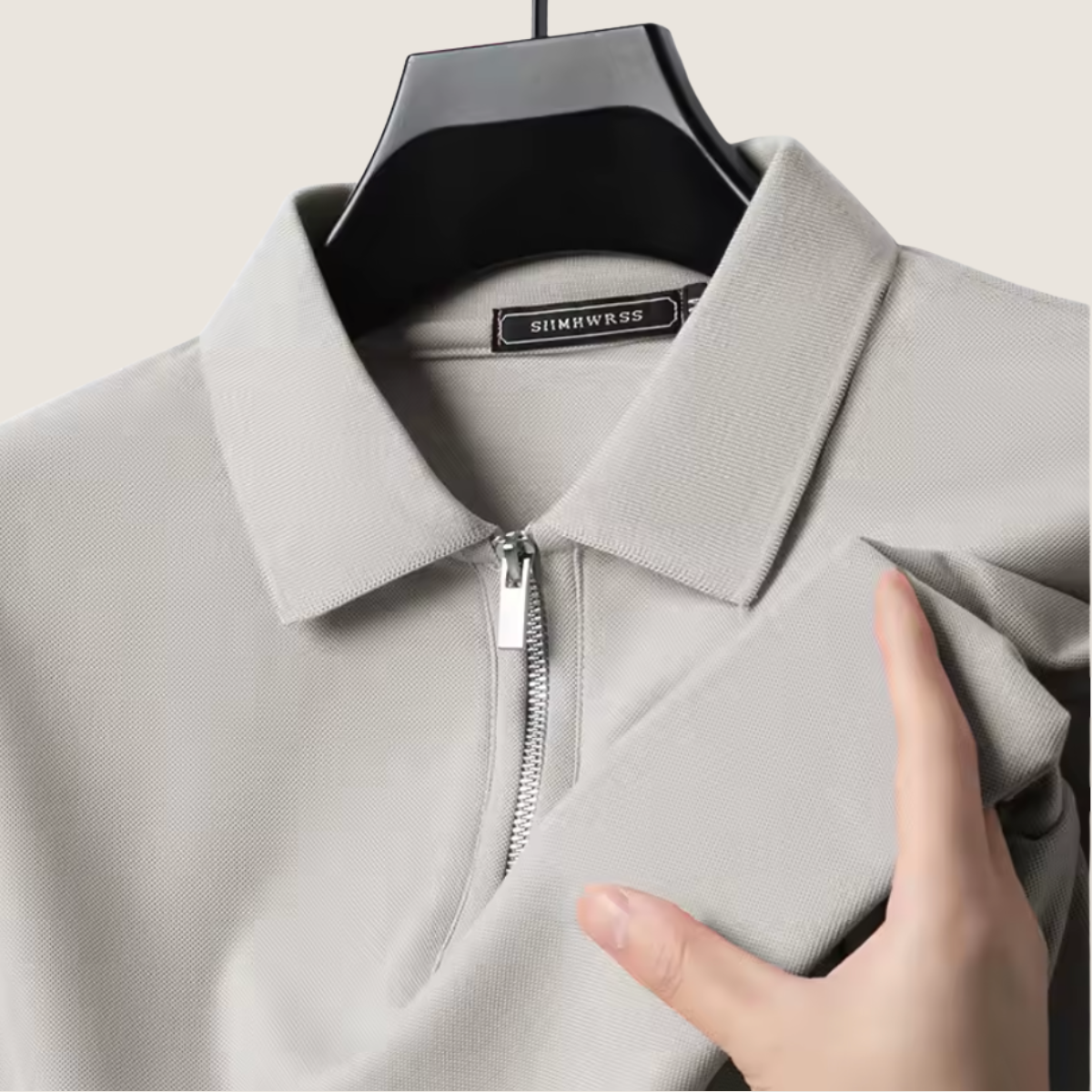Oxel Wear – Men’s Zip Polo – Modern Style & Light Comfort