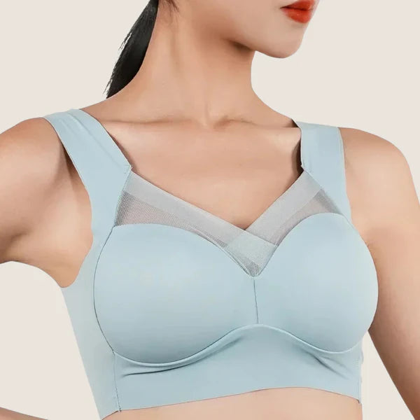 Oxel Wear– Women’s Anatomical Bra Ice Comfort – Wire-Free, Wide Straps & Breathable Mesh