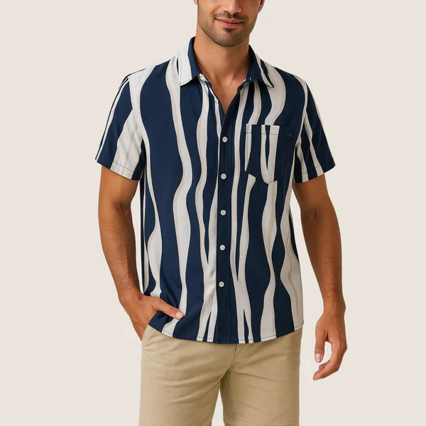 Oxel Wear Printed Shirt – Casual Summer Style