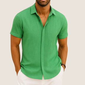 Oxel Wear Linen & Cotton Shirt – Relaxed Fit & Summer Comfort
