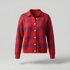 Oxel Wear™ | Cardigan Rétro Check™