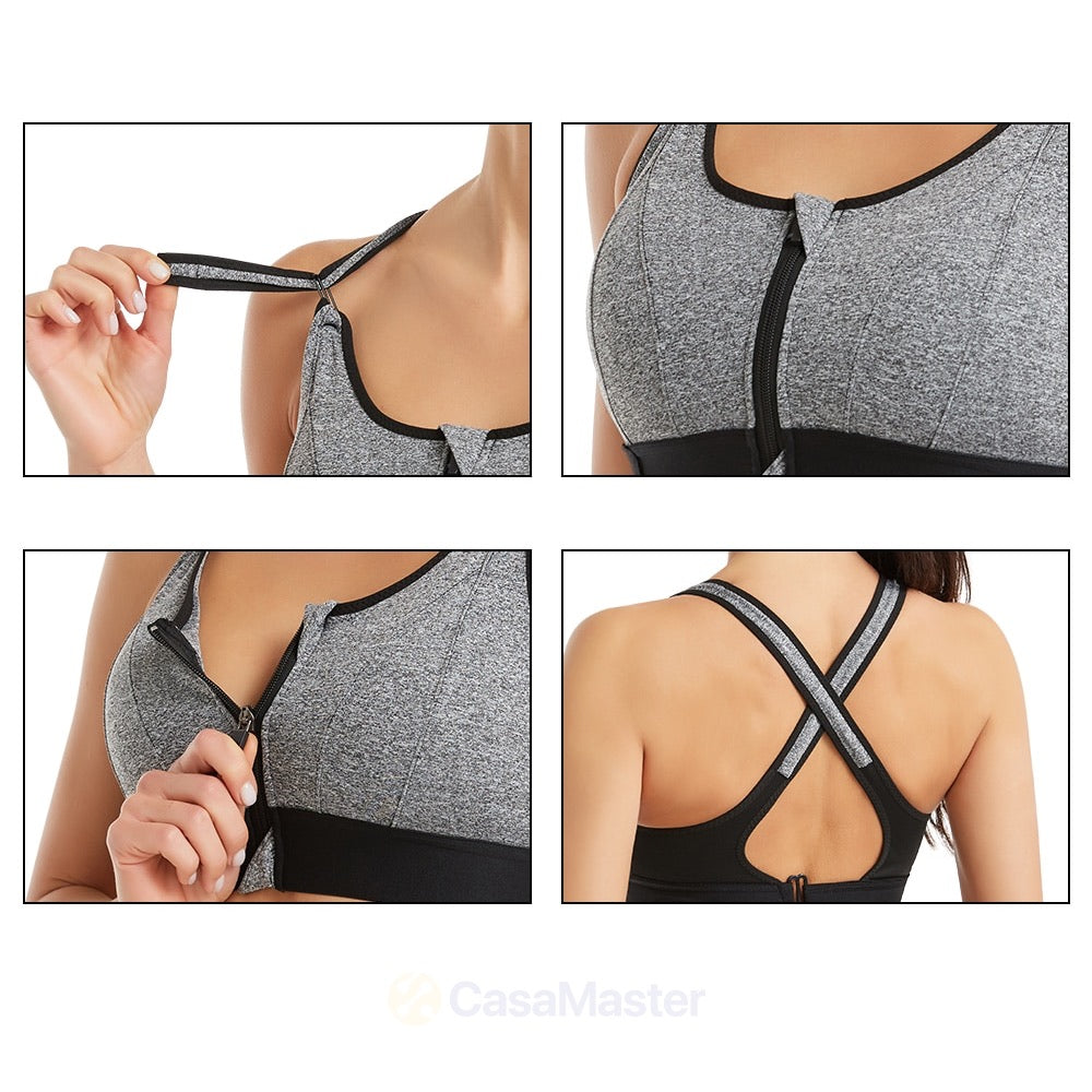 Monarch Wear - Verstelbare Trainingssportbeha met Maximale Ondersteuning