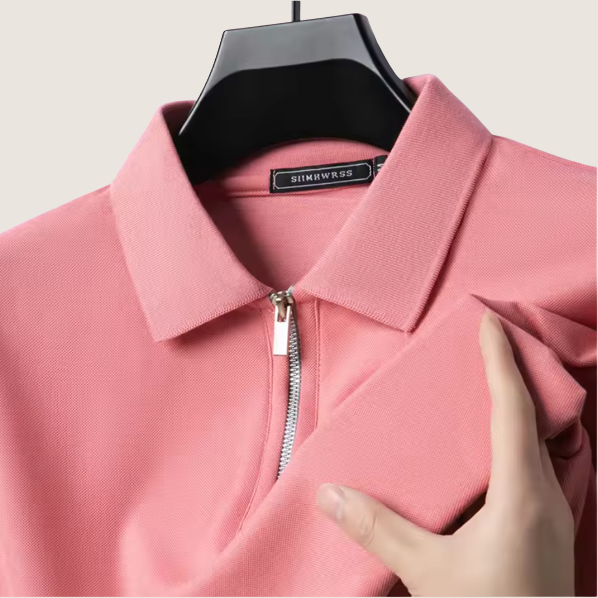 Oxel Wear – Men’s Zip Polo – Modern Style & Light Comfort