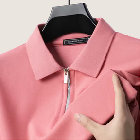 Oxel Wear – Men’s Zip Polo – Modern Style & Light Comfort