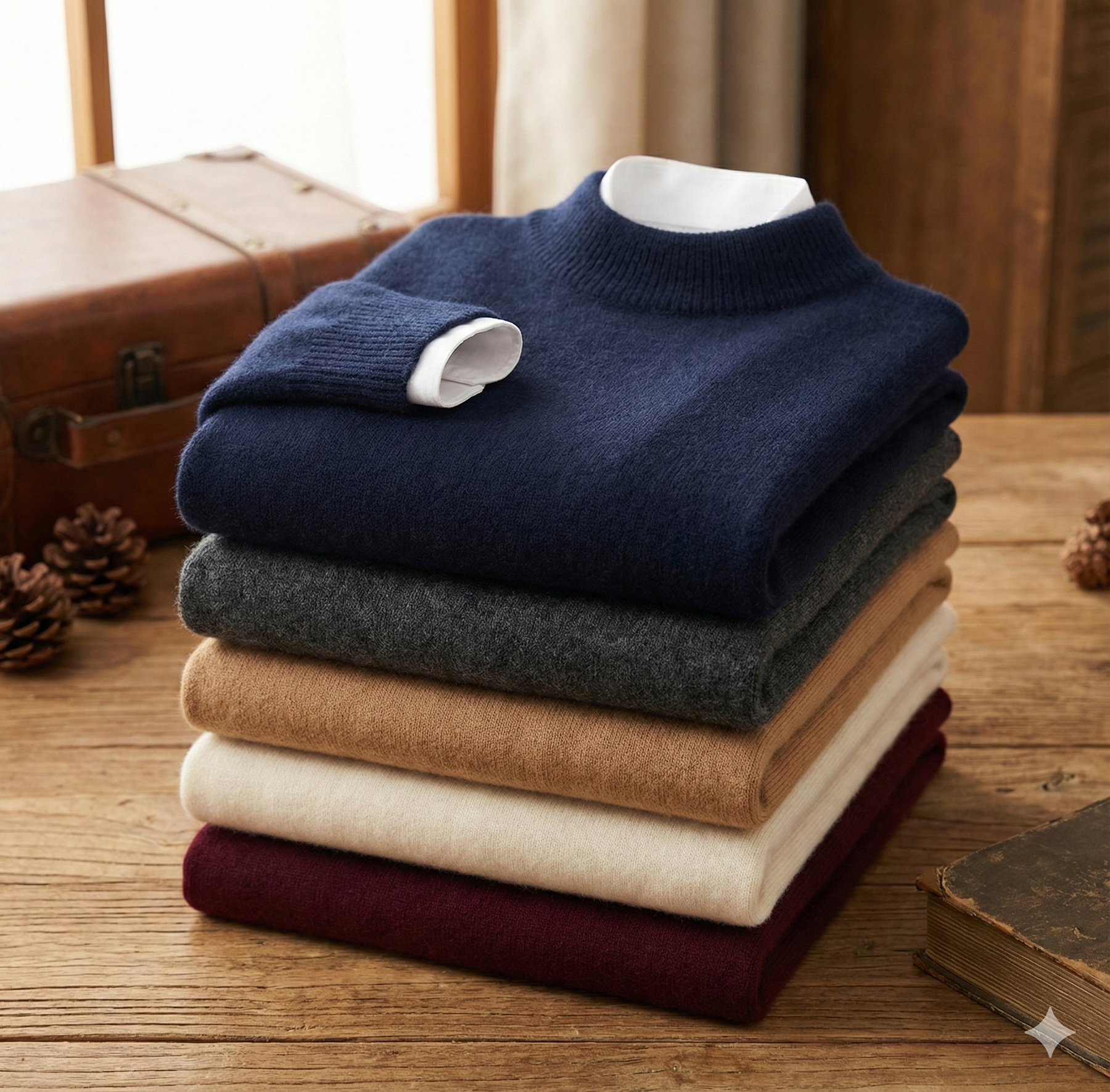 Oxel Wear™ | Arlington Cashmere Jumper LuxeSoft™