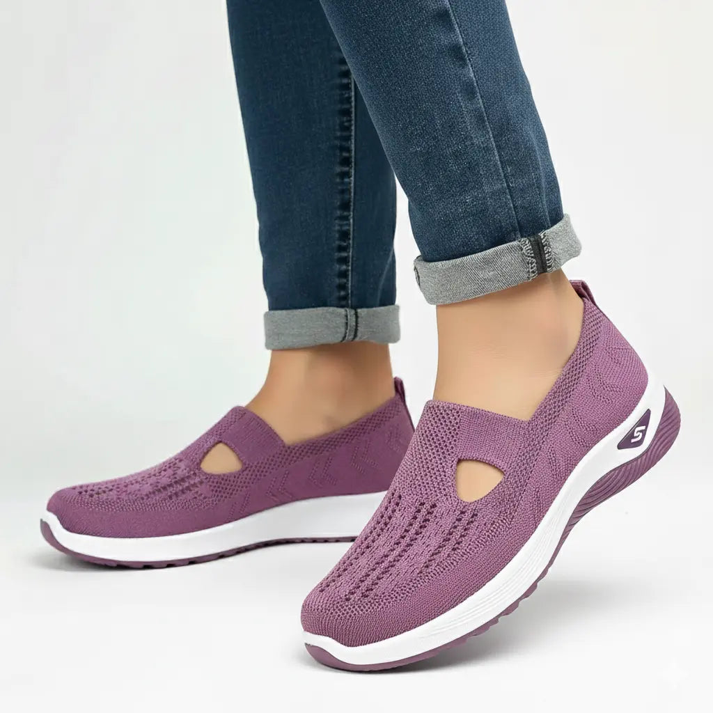 CloudWear™ – Ademend en Ultiem Comfortabele Orthopedische Sneakers voor Dames