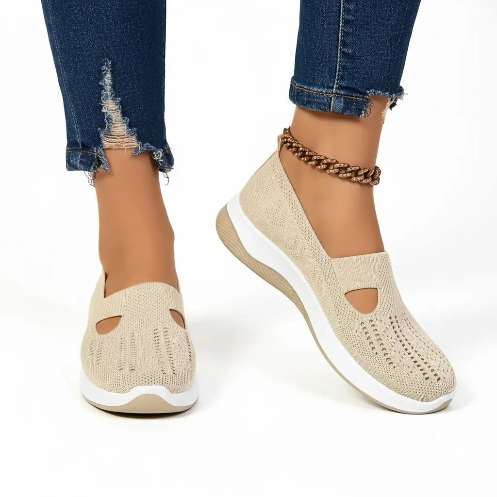 CloudWear™ – Ademend en Ultiem Comfortabele Orthopedische Sneakers voor Dames