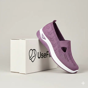 CloudWear™ – Ademend en Ultiem Comfortabele Orthopedische Sneakers voor Dames