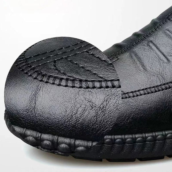 Oxel Wear - Leather Slip-On Moccasins for Men