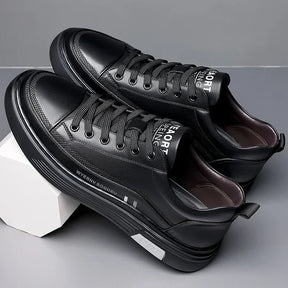 Monarch Wear - Casual leren sneakers Platte sport