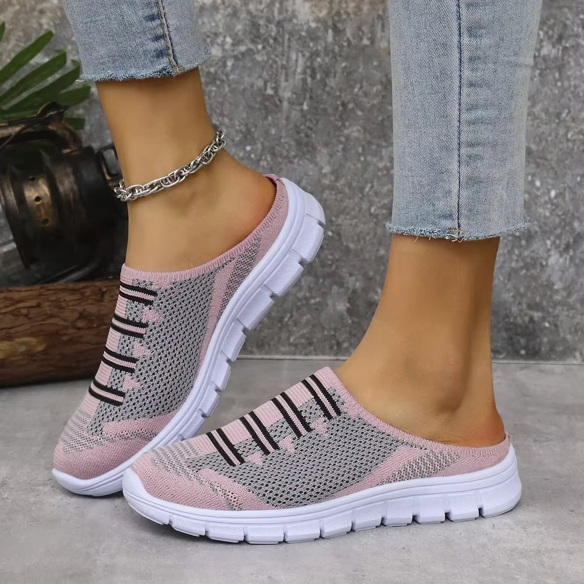 Oxel Wear | Breathable Closed-Back Tennis Shoes – AirComfort™ Slip-On
