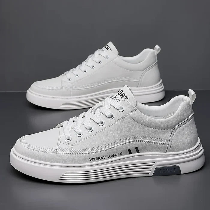 Monarch Wear - Casual leren sneakers Platte sport